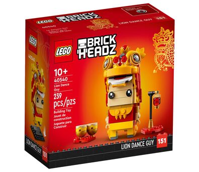 LEGO® 40540 BrickHeadz <p>Chłopak tańczący taniec lwa</p>