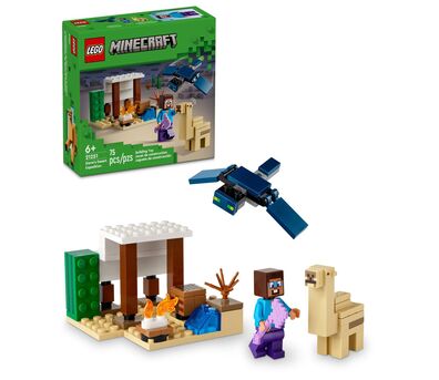LEGO® 21251 Minecraft <p>Pustynna wyprawa Steve’a</p>