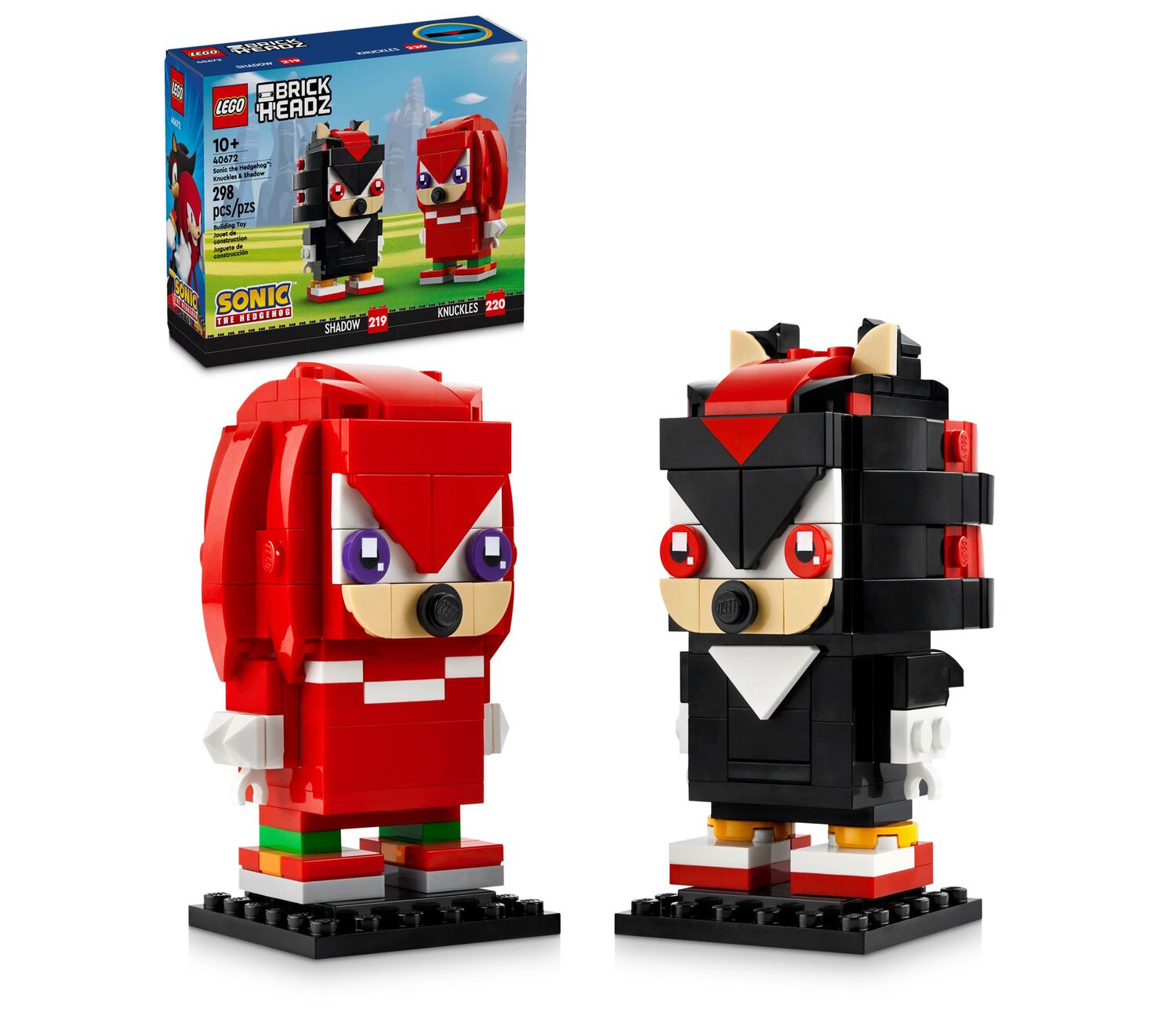 LEGO® 40672 BrickHeadz - Sonic the Hedgehog: Knuckles i Shadow