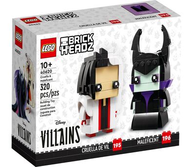 LEGO® 40620 BrickHeadz <p>Cruella i Diabolina</p>